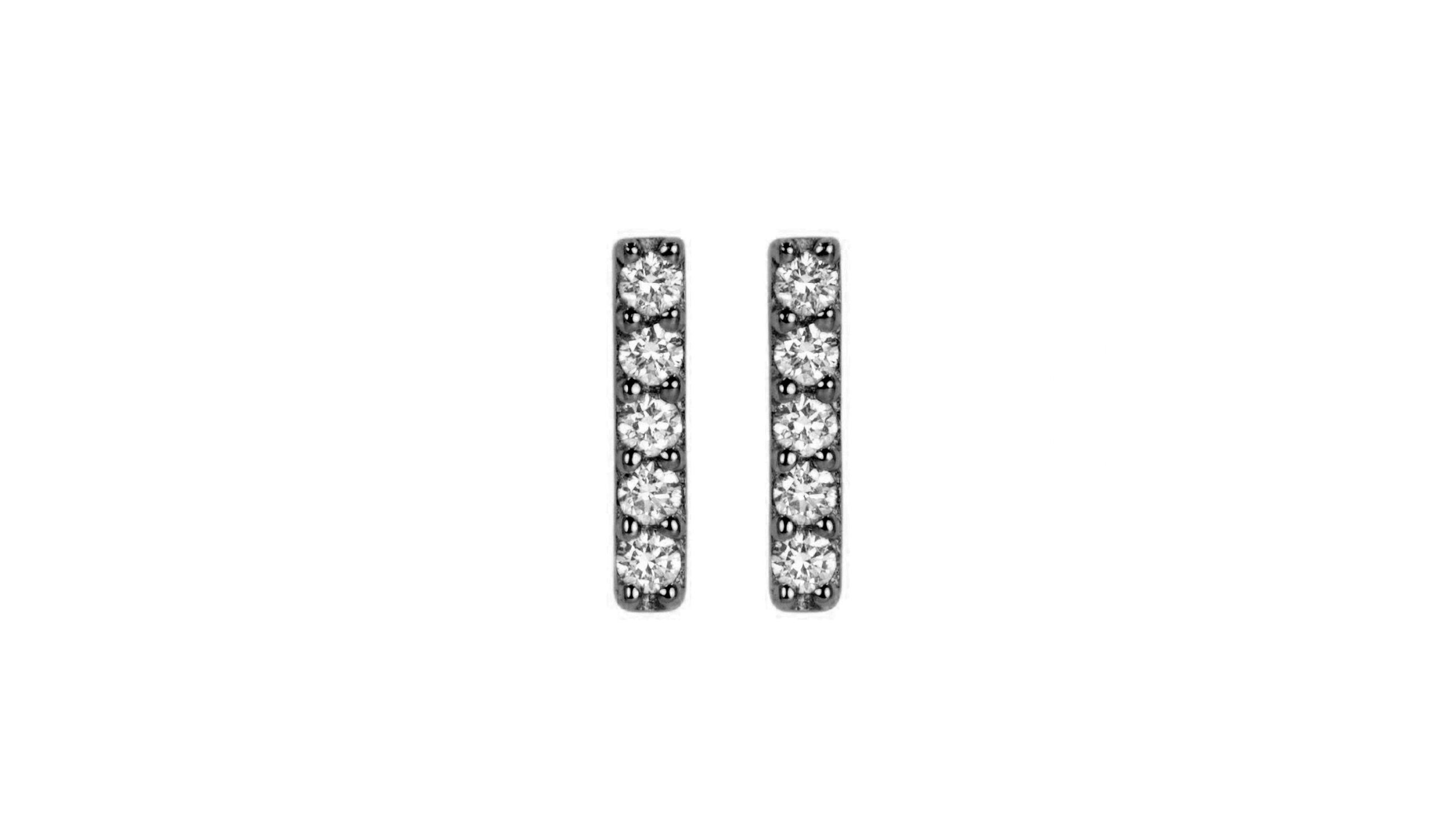 Sophie Birgitt Jewellery STRIPE 18K Gun Metal Black Gold