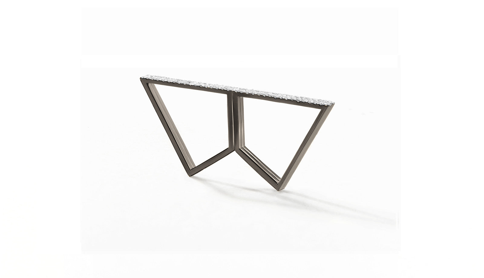 Sophie Birgitt Jewellery DOUBLE REFLECTION 18K Gun Metal Black (less diamonds)